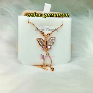 Luxurious Girls' Necklace with Exquisite Pendant – Adjustable Chain, Crafted from Premium Materials, Perfect Gift for Special Occasions