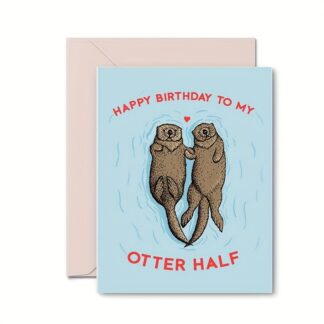 Birthday card with envelope sticker, Funny Text Cards Cute  Animals Patterns Multiple Occasions Decorate Gifts