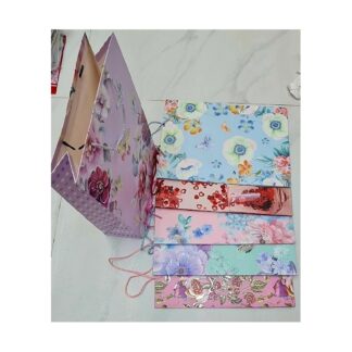 3D Paper Gift Bag 16'.5x12"x5"birthday marriage Day valentine Day all occasion Zipper Bag