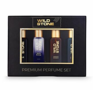 Wild Stone Ammo, Cigar, Edge and Night Rider Premium Perfume Gift Set for Men, (20ml each) l Luxury Perfume for Men l Long-Lasting Fragrances Gift Set l EDP Parfum for Man l Suited
