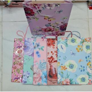 3D Paper Gift Bag 16'.5x12"x5"birthday marriage Day valentine Day all occasion gift- big sizeZipper Bag