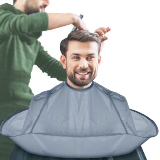 60CM Hairdressing Cloak Shaving Cape Barber Apron Salon Cutting Cover Protective Cloak For Haircut Household Cleaning Hair Tool