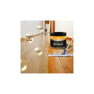 Beeswax Wood Polisher, Beeswax for Wood Polishing, Protective Wax for Household Cleaning, Wood Use and Restore Furniture Luster