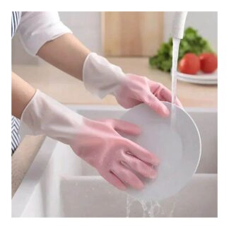 Household Cleaning Gloves 1 pair Reusable Dish Washing Glove