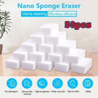 10/20/50/100Pcs Melamine Sponge Magic Wipe Home Cleaner Cleaning Office Bathroom High Density Kitchen Tools Household Sponge Eraser Cleaning Tools for Office Kitchen Bath Cleaning 