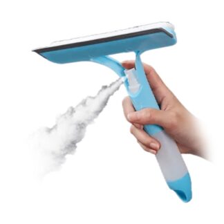 Household Multifunctional Glass Cleaning Tool With Watering Can 3-In-1 Mirrors ^ Glass Scraper Window Scraper