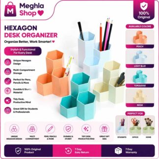 Large Capacity Desk Pen Pencil Holder Makeup Storage Box Desktop Organizer Stand Case School Office Stationery