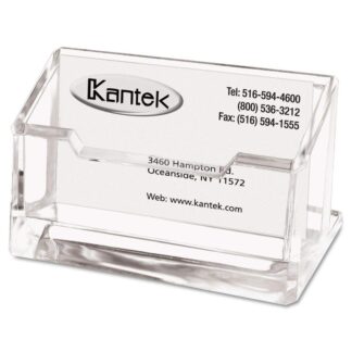 PVC Transparent Business Card Stand