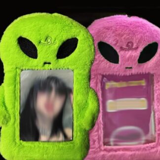 1PCS Fluffy Plush Card Holder Photocard Bus Card Sleeve ID Bank Credit Card Protector Soft Cute Stationery
