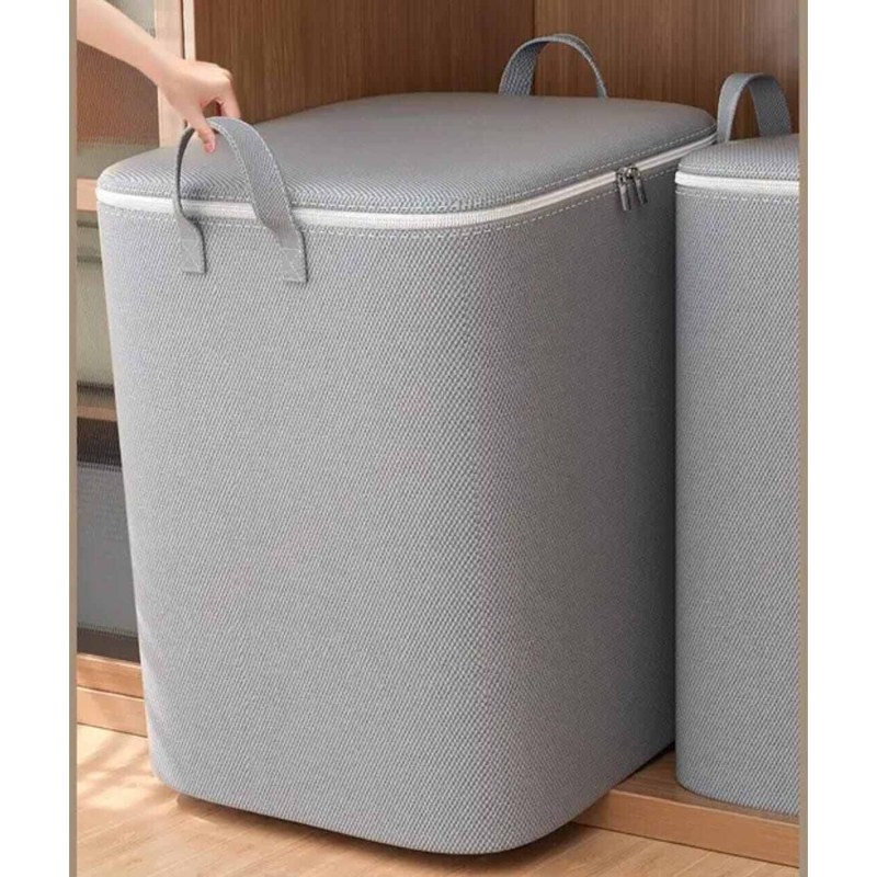 Fashionable Quilt Storage Bags Large Capacity Blankets Organizer, Cloth Organizer.
