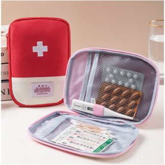 Portable Medical Bag Medical Kit Medicine Storage Bag Travel Storage First Aid Kit Household Medical Emergency Kits Organizer