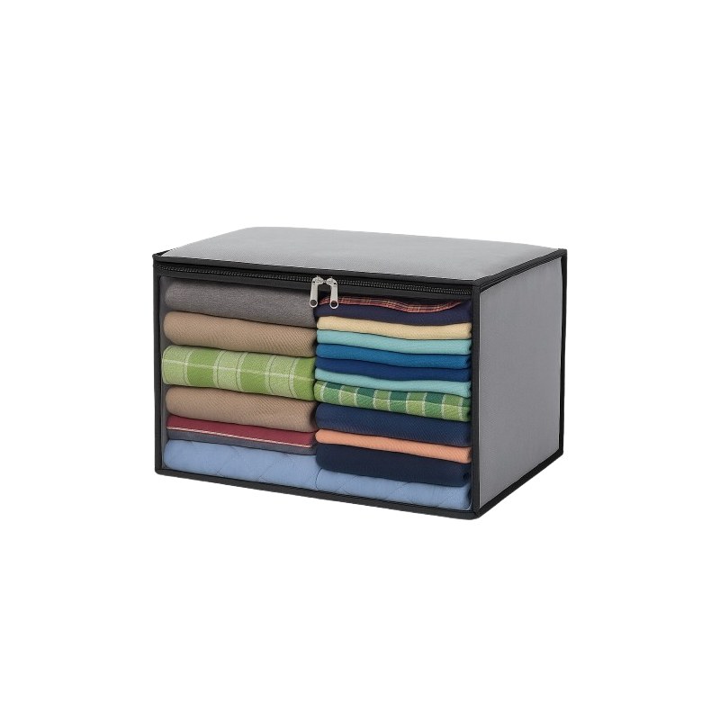 Extra Capacity Cloth Storage Bag, Transparent Underbred Large Cloth Storage Bag