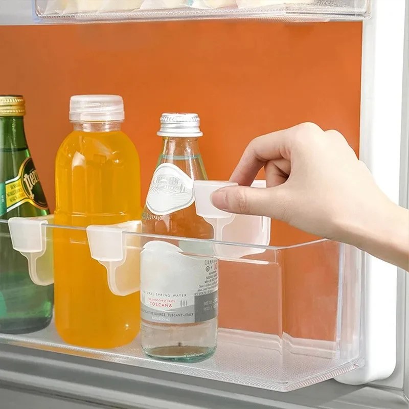 12pcs Practical Refrigerator Storage Divider for Kitchen Organization Perfect for Arranging Eggs Bottles kitchen accessories dish rack