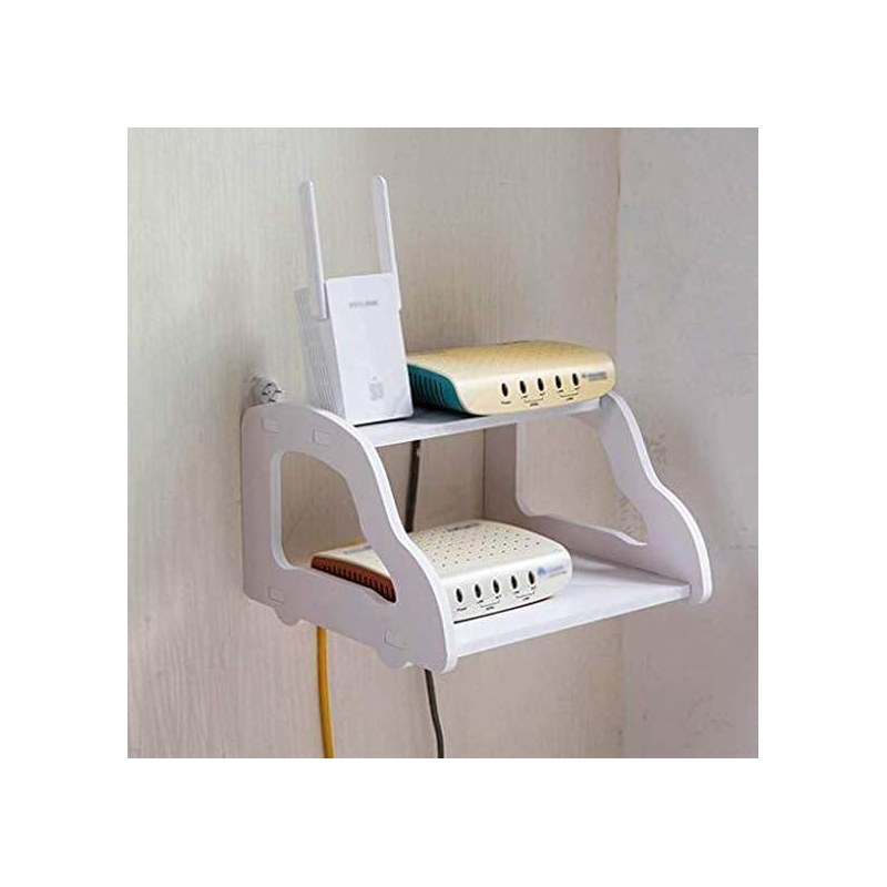 Wall In Wall Router Stand (2 layer)
