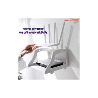 High Quality PVC Tarpaulin Double Layer Wall Mounted Shelf Stand for Wifi Modem Router -Space Savers-Sara Collection Zone