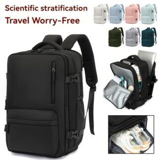 Travel laptop backpack, 30 liter unisex, cabin carry on backpack, 15.6-inch daily backpack, student backpack,