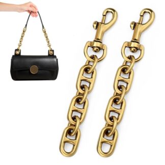 Gold Purse Strap Extender Chain Metal Bag Extension Straps For Women Handbags Crossbody Shoulder Relief Comfortable Daily Carry